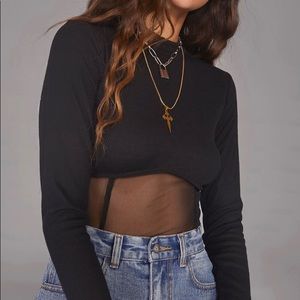 Cara Delevigne x Nastygal bodysuit